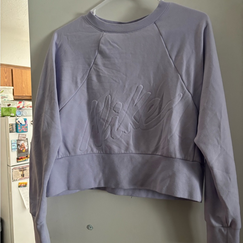Nike Women's Light Purple Sweatshirt